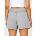 Automet Women's Comfy Drawstring Sweat Shorts with Pockets - Grey, Small - Buy Online on GoSupps.com