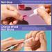 Short Square Matte Press On Nails Set - 240PCS Full Cover Fake Nails in 10 Solid Colors - Nail Art DIY Kit with Glue and File - Buy Online on GoSupps.com