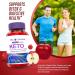 Bioscience Keto Gummies with ACV - Advanced Ketosis Formula (2 Pack, 60 Count) - Vegan Non GMO Supplement - Buy Online on GoSupps.com