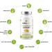 St. John's Wort Capsules with Hypericin - 120 Vegan Capsules | High Dose Extract with Vitamin B6 & B12 | Hypericum Perforatum - Buy Online on GoSupps.com