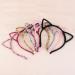 Frcolor Cat Ear Headband - 6 Random Colors for Parties & Daily Wear | Cute Hair Accessories - Buy Online on GoSupps.com