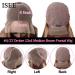 ISEE 24 Ombre 427 Lace Front Wig - 10A Brazilian Body Wave, Pre-Plucked Hairline, 150% Density for Black Women - Buy Online on GoSupps.com