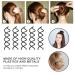 40 Pcs Hair Styling Kit Set - DIY Fashion Hair Accessories for Women | Spiral Braiding Tool for Hairstylists - Buy Online on GoSupps.com