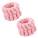 Sibba 2-Piece Microfiber Wrist Wash Bands for Women - Absorbent Sweatbands in Pink for Girls - Prevent Water Spills on Arms - Buy Online on GoSupps.com