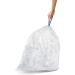 simplehuman code N custom fit liners 3 refill packs (60 liners) Code N - 45-50L / 12-13 Gallon White - Buy Online on GoSupps.com