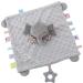 Baby Keepsake Rattle Personalized Security Blanket with Custom Embroidered Name for Newborn Baby Boys and Girls  Super Soft Plush Stuffed Elephant Baby Cuddle Blanket Snuggle Toy with Rattle Elephant Grey - Buy Online on GoSupps.com