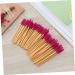 Beavorty 50 Pcs Colorful Mascara Disposable Eyelash Mascara Makeup Eyelash Brush Applicator Suite 50 Pcs Rose - Buy Online on GoSupps.com