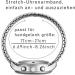 Hearkent Talking Watch for Women | Ideal for Blind Seniors | Loud Voice | Speaks German | Stylish Silver Design | International Shipping Available - Buy Online on GoSupps.com