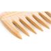 Remos Wooden Comb - 9cm Beech Wood Handcrafted Comb with Handle Notch | International Shipping Available - Buy Online on GoSupps.com