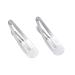 Dofash 2IN/5CM Small Snap Hair Clips - 12 Count Silver Gray | Metal Hair Barrettes for Women - Buy Online on GoSupps.com