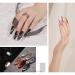 GAOY Holographic Glitter Cat Eye Gel Polish Set - 6 Colors | Free Magnet | UV LED Soak Off Nail Polish for DIY Manicure | Salon Quality Varnish - Buy Online on GoSupps.com