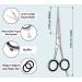RUVANTI Hair Cutting & Thinning Grey Scissors Set - Precision Haircutting Tools - Buy Online on GoSupps.com