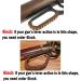 WAYNE'S DOG 4-inch Handcrafted Leather Lever Wrap for Lever Action - Brown-Buffalo Leather - Buy Online on GoSupps.com