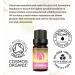 Certified Organic Egyptian Geranium Essential Oil - 100% Pure Therapeutic Grade for Aromatherapy - 10ml with Free E-Book - Buy Online on GoSupps.com