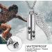 Cylinder Cremation Necklace for Pet Ashes Urn Necklace with Angel Wing Pet Paw Ashes Necklace for Dog/Cat Pet Memorial Keepsake Jewelry Silver-M - Buy Online on GoSupps.com
