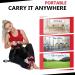 Premium Foot & Calf Stretcher for Plantar Fasciitis - Strengthens, Relieves Heel Spurs - Red - Buy Online on GoSupps.com