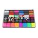 Couleur faciale - Water-based make -up | Couleur du visage bas sur l'eau | Palette de maquillage d'Halloween de 42 couleurs pour le corps du corps Couc sensible Skin pour Festival Aspect