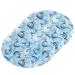 3-Pack Cleaning Kitchen Sponges Oval Blue Pumpkins Kitchen Cellulose Dishwashing Wood Pulp Cotton
