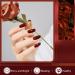 DouborQ Cherry Red Nail Polish Long-lasting Jelly Nail Art Varnish (02) Cherry Color-02 - Buy Online on GoSupps.com