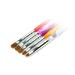 Professional 5-Piece Nail Art Dotting Brush Set for Natural & Artificial Nails - International Shipping Available - Buy Online on GoSupps.com