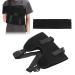 Adjustable Arm Sling Shoulder Immobilizer | Rotator Cuff Support Brace - Black - Buy Online on GoSupps.com