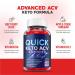 Quick Keto Gummies - Vegan Formula for Weight Loss with ACV, Vitamin B12, Beet Root Juice - 60 Gummies - Buy Online on GoSupps.com
