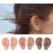 Soft Flexible 3 Pairs Reusable Silicone Human Ear Model for Home - Artificial Ear Model - Buy Online on GoSupps.com