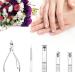 Professional 12-Piece Manicure Pedicure Kit with Travel Case - Tseoa Nail Clippers & Grooming Tools - Buy Online on GoSupps.com
