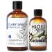 HIQILI 100ML Clary Sage Essential Oil & 30ML Cucumber Fragrance Oil for DIY Diffuser