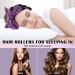 Heatless Hair Curler Band - Locken Wrapper for Overnight Curls | 180 cm Soft Non-Slip Headband in Violet - Achieve Beautiful Curls Without Heat! - Buy Online on GoSupps.com