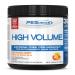PEScience High Volume Pre Workout Powder with L Arginine Nitrate Sour Peach Candy 36 Scoops Caffeine Free