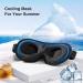 Umisleep 2024 Weighted Sleep Mask - 3D Light-Blocking Eye Mask for Pressure Relief | Adjustable Blindfold for Travel & Yoga | Unisex 120g Comfort - Buy Online on GoSupps.com