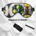 Fruit Picture Sleep Mask - Adjustable Breathable & Fashionable Eye Mask for Comfortable Sleep | International Shipping Available - Buy Online on GoSupps.com