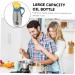 Milisten 2 Pcs Lecythus Large Capacity Oil Bottle Metal Oil Bottle Car Stickers Automatic Oil Bottle Soy Sauce Pot Metal Oil Cruet Olive Oil Condiment Oil Bottle Oil Rack Barbecue Glass 9X9CMx2pcs Yellowx2pcs - Buy Online on GoSupps.com