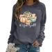 Yihaojia Womens Thanksgiving Shirts Girls Cute Pumpkin Graphic Tee Blouse Mom Dressy Casual Holiday Tshirt Dark Gray#23 XX-Large - Buy Online on GoSupps.com
