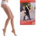 Buy Lauma Medical Compression Stockings 23-32 mmHg Class 2 - Lace Strips Beige M Size for Varicose Veins & Leg Swelling International Shipping Available - Buy Online on GoSupps.com