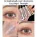 Liquid Shimmer Eyeshadow Eye Shadow Liquid High-pigmented and Waterproof Long Lasting Quick-Drying Eyeshadow Holographic Eyeshadow Fulenyi 02# Garden of Eden - Buy Online on GoSupps.com