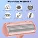 ACE2ACE Pet Hair Remover Roller Reusable Cat Hair Remover Dog Hair Removal Brush Self Clean Lint Roller Fur Removal Roller Tool for Sofa Couch Carpet Bedding and Furniture Pink - Buy Online on GoSupps.com