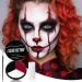 Buy Black White Red Face Paint Kit - Includes 3 Sponges & Brush | Perfect for Baseball Softball Halloween Makeup Cosplay & Theme Parties - Buy Online on GoSupps.com