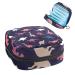 Dinosaur Print Pattern Menstrual Cup Pouch Menstrual Pad Bag Feminine Menstruation Bags Portable Sanitary Napkin Pads Storage Bags Color 1