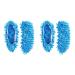 Mop Shoes Floor Cleaning Shoe Covers Floor Cleaner Slippers Floor Mop Lazy Slippers Slippers Shoe Cover Mop for House Floor Dust Dirt Hair Cleaning 2 Pairs Blue standard size