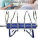 Patient Lifting Slings Transfer Aid Transfer Sling Patient Transfer Belt Safety Lifting Strap with Handles for Patient Lifters Full Body Transfer Devices for Elderly People Grey Blue Medium - Buy Online on GoSupps.com