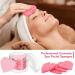 60-Piece Heart Shaped Facial Sponges with Container - Natural Face Sponge Pads for Cleansing and Makeup Removal - Pink - Buy Online on GoSupps.com
