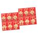 ABOOFAN 72 Pcs Year of The Rabbit Red Envelope Chinese Gifts Money Pocket Envelopes Rabbit Year Chinese Red Envelope Red Envelope for The Year of Rabbit Party Supplies Lucky Paper