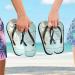 Mnsruu Wooden Flip Flops - Starfish Shell Design for Home Hotel Spa & Travel | Comfortable Unisex Footwear - Buy Online on GoSupps.com