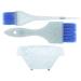 Hair Dye Kit Non Slip Handle Compact Portable Hair Dye Brush Bowl for Hairdressing for Home for Hair Salon