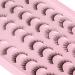 Kiromiro Faux Mink Wispy Natural Look False Eyelashes - 4 Style Pack | 3D Fluffy Strip Lashes - Buy Online on GoSupps.com