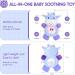 Musical Baby Teething Toys with Soft Light Teething Toys for Babies 0 3 6 9 12 Months BPA Free Washable Plush Infant Toys with Hook for Crib Sensory Baby Toys Perfect Baby Gifts-Cow - Buy Online on GoSupps.com