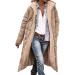 Shop Hanxiulin Oversized Plush Jacket for Women - Warm Breathable Winter Coat & Thick Fleece Cardigan - Buy Online on GoSupps.com