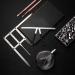 Zerthaus Eyebrow Ruler 3 Point Positioning Ruler Golden Ratio Eyebrow Measuring Ruler-Silver - Buy Online on GoSupps.com